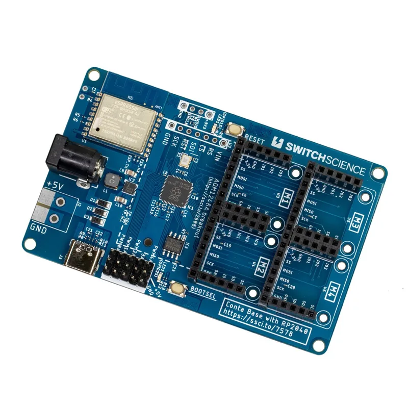 Picossci Conta™ Base Board（ESP-WROOM-02/RP2040搭載）