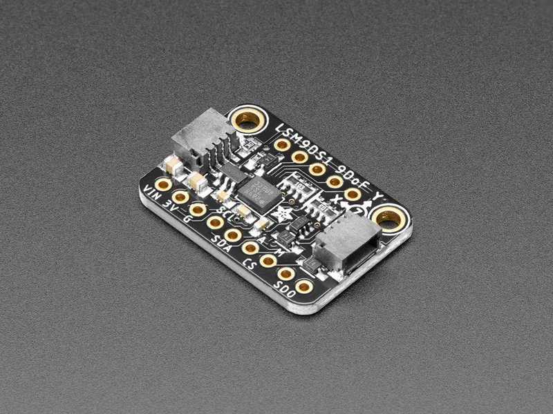 STEMMA QT/Qwiic互換 LSM9DS1搭載 9DoF IMU