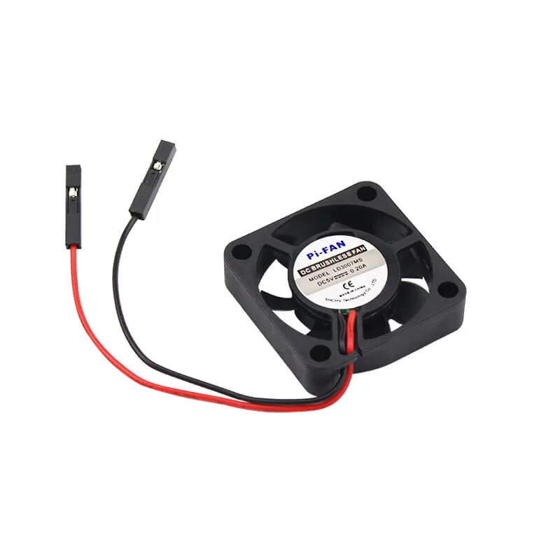3V-5V 0.2A Cooling Fan for Raspberry Pi with Screws