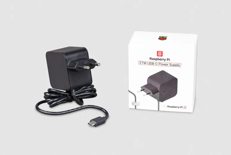27W USB-C PD Power Supply Black - EU Version