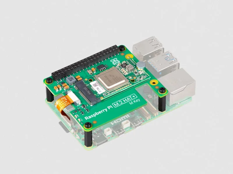 Raspberry Pi AI Kit with M.2 HAT+ and Hailo AI Accelerator