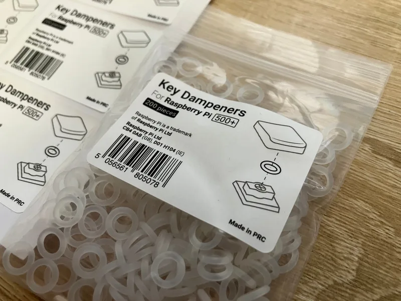 Raspberry Pi 500+用ダンパーキット（200個入り）