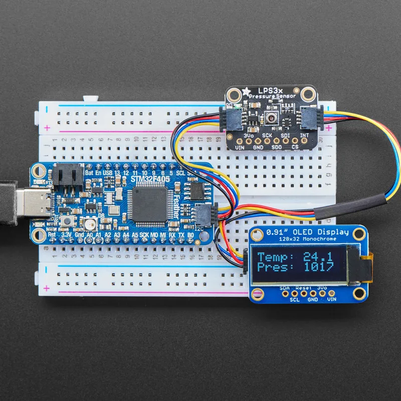 Adafruit LPS33HW Water Resistant Pressure Sensor