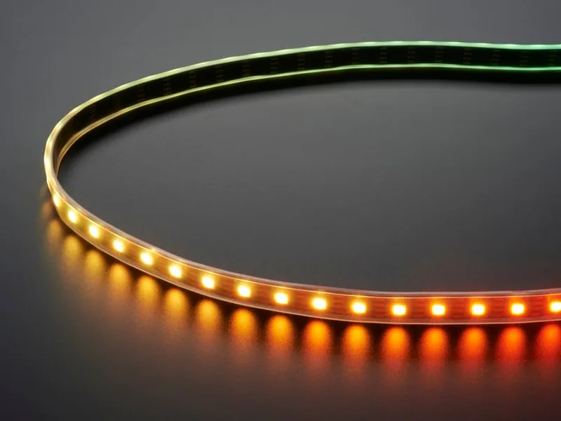 Adafruit DotStar Digital LED Strip - Black 60 LED - Per Meter BLACK