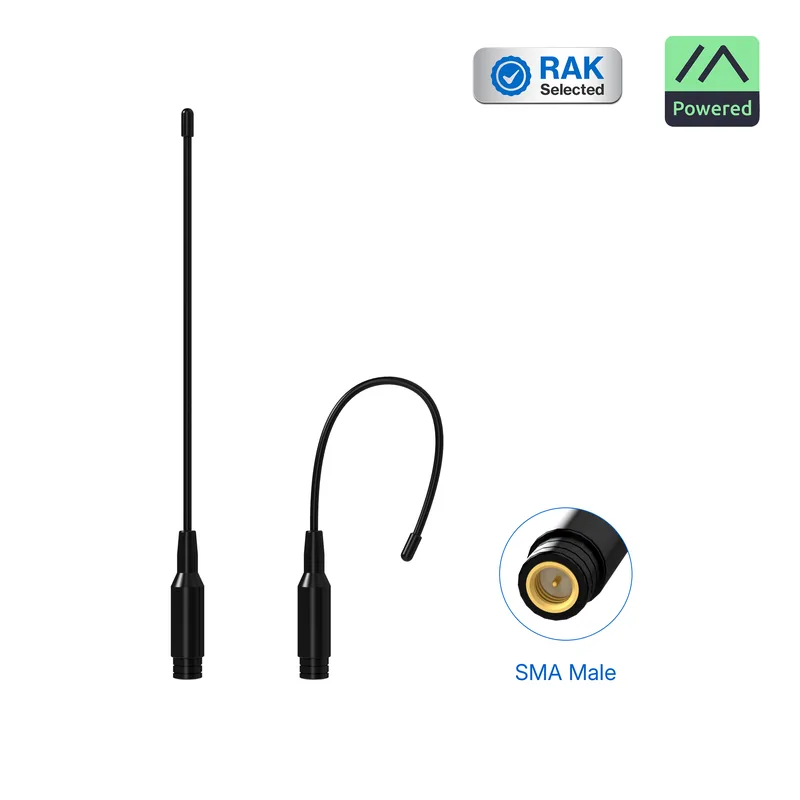Flexible Whip Antenna for Meshtastic | 360° beamwidth antenna with a stable signal for DIY and mobile IoT builds