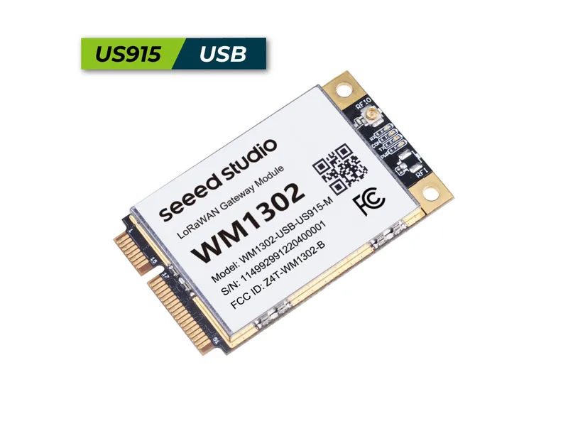 WM1302 LoRaWAN Gateway Module Without SX1262(USB) - US915