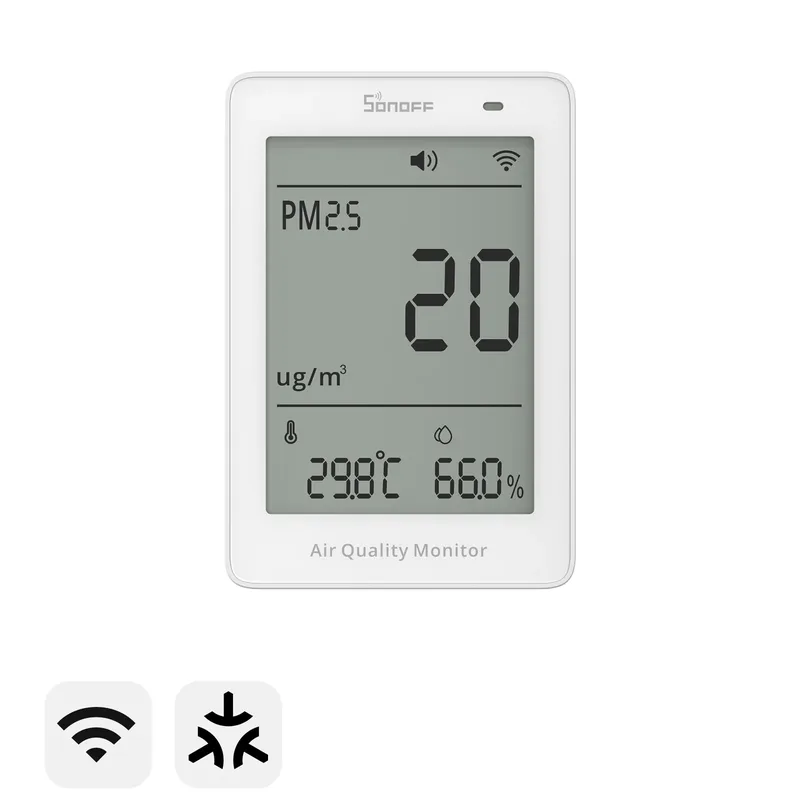 Sonoff AirGuard PM2.5/PM10 Matter Air Quality Monitor