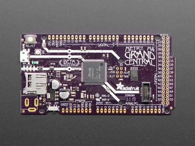 Adafruit Grand Central M4 Express featuring SAMD51