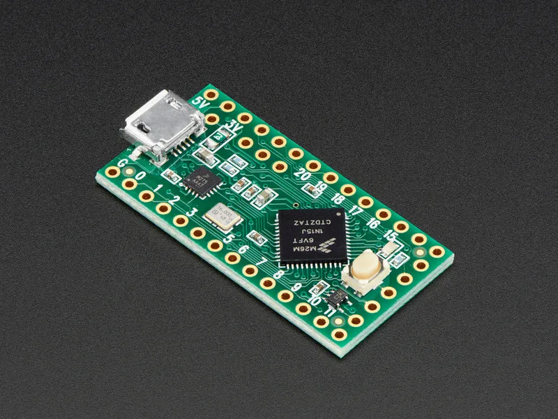 Teensy-LC (Low Cost) 32-bit Microcontroller Board Without Pins