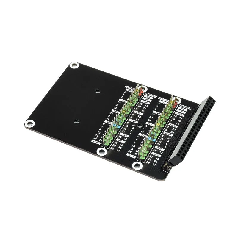 Raspberry Pi 400用 傾きのあるGPIO拡張基板--在庫限り