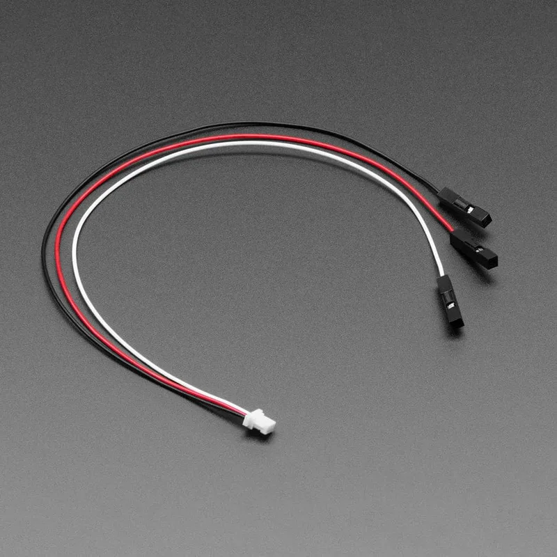 JST SH Compatible - 1mm Pitch - 3 Pin to Premium Socket Cable - 200mm long