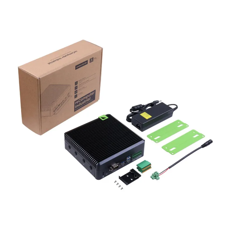 reComputer Industrial J3011- Fanless Edge AI Device with Jetson Orinâ„¢ Nano 8GB 40TOPS