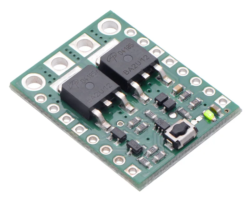 Big Pushbutton Power Switch with Reverse Voltage Protection, MP