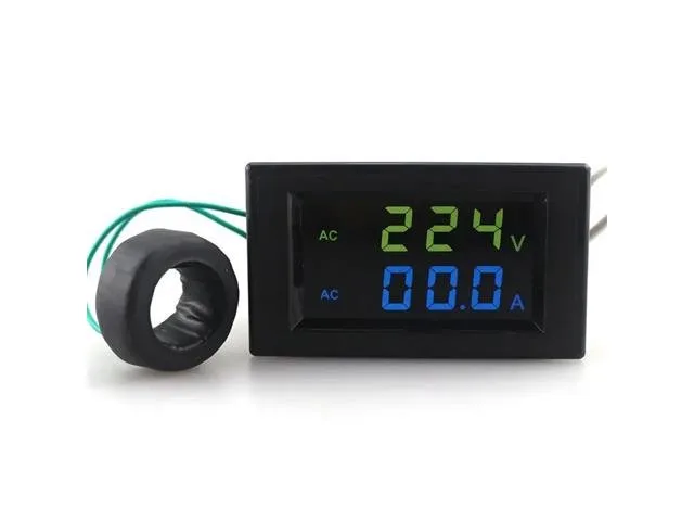 DGM DUAL PANEL METER 300VAC/100A