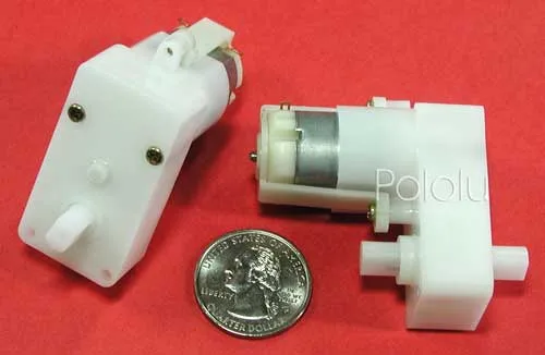 Solarbotics GM2 224:1 Gear Motor Offset Output