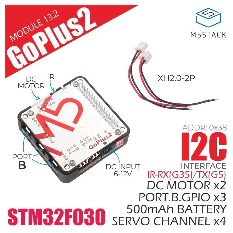 M5Stack用GOPLUS2モジュール
