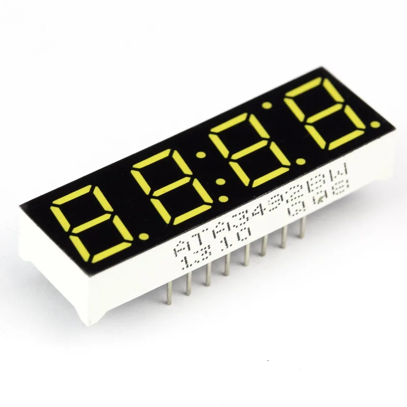 4 Digit 7 Segment Display - Red