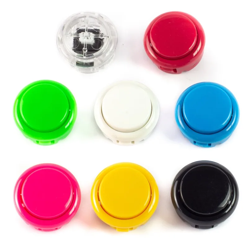 Colourful Arcade Buttons - Green