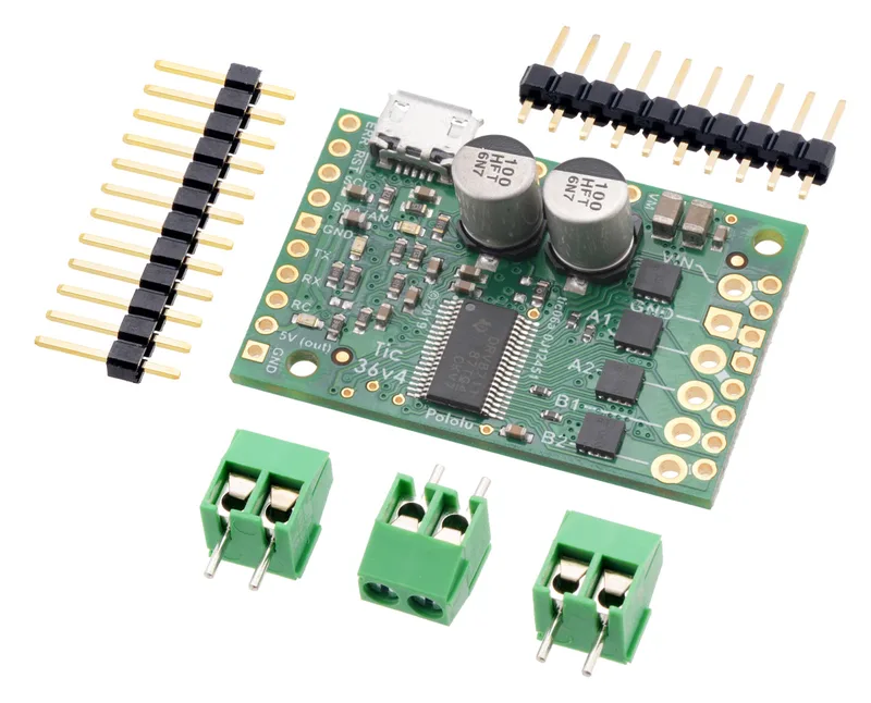 Tic 36v4 USB Multi-Interface High-Power Stepper Motor Controller