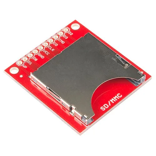 SparkFun SDカードスロット・ピッチ変換基板--販売終了