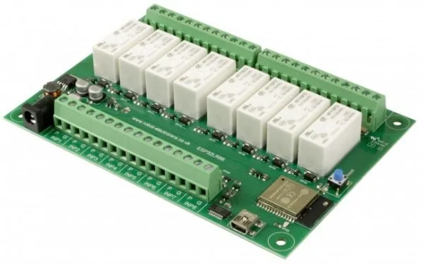 ESP32LR88 - WIFI 8 x 16A Relays