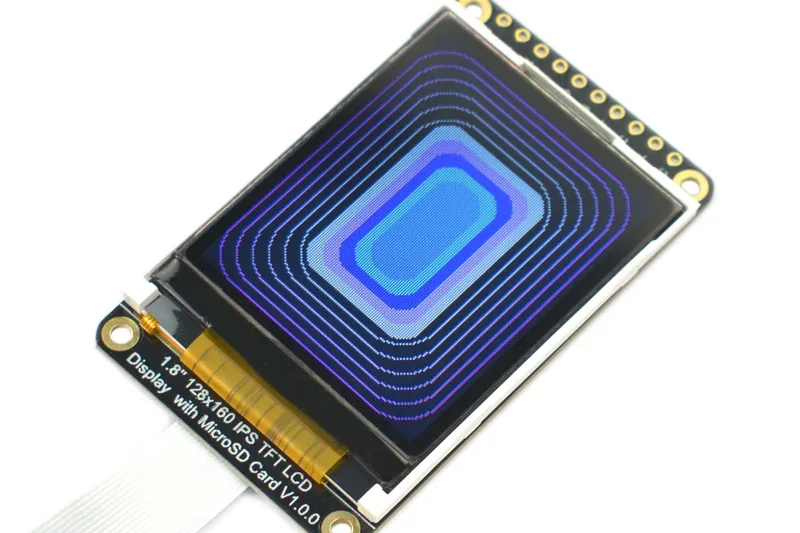 Discover the 1.8" 128x160 IPS TFT Display with MicroSD