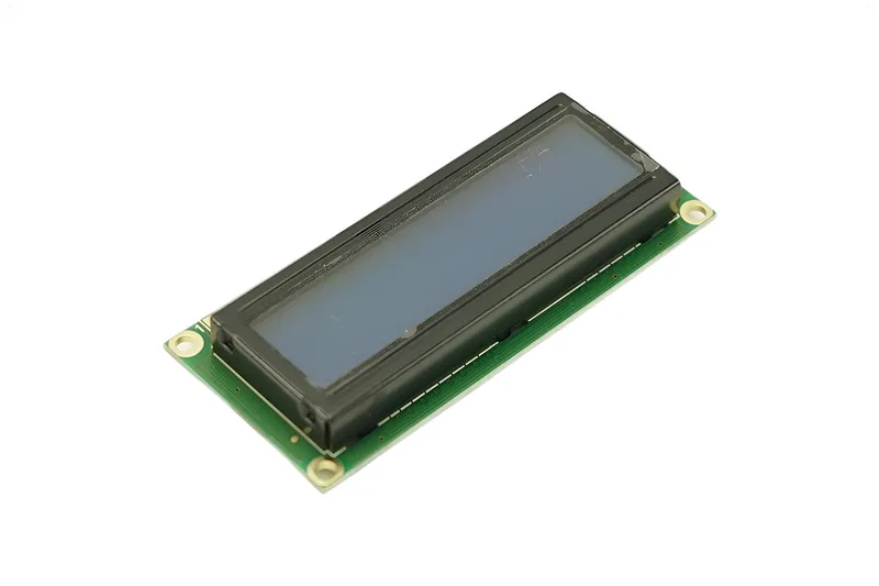 Discover the 16x2 Character LCD with I2C Compatibility