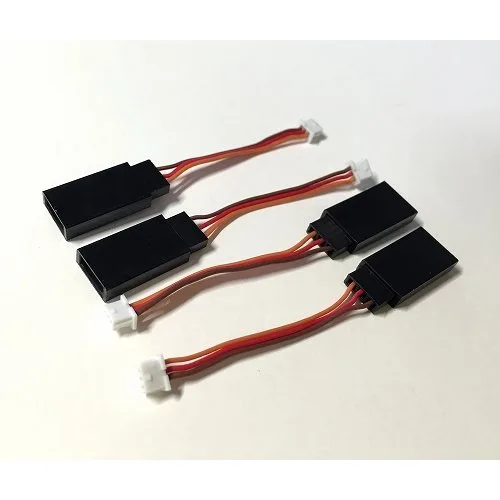 bCore用ノーマルサーボ変換コネクタ 4本セット--販売終了