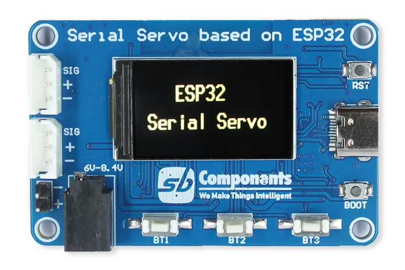 Serial Servo Expansion Board based on ESP32