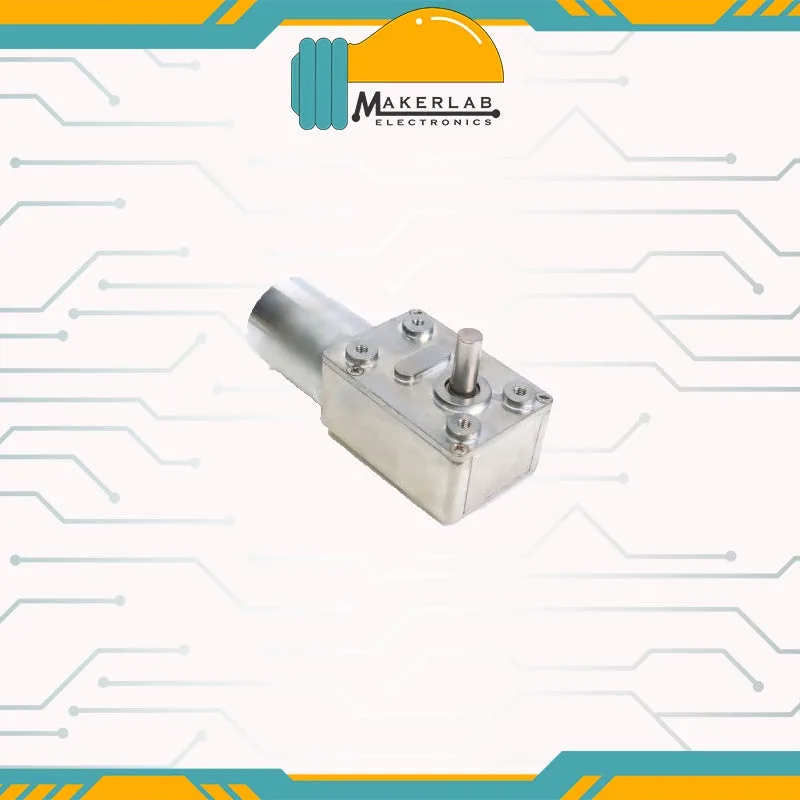 DC Worm Gear Motor SGM-370 12V 6rpm