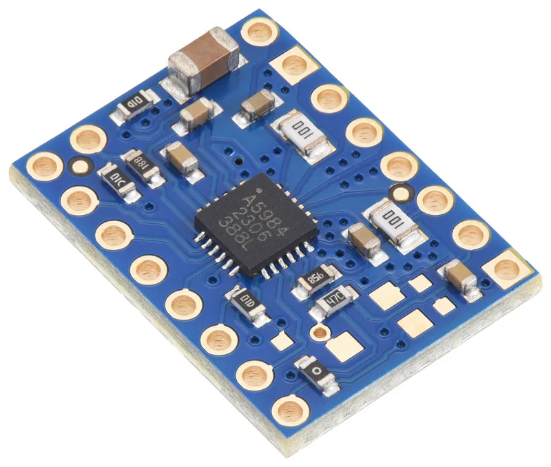 A5984 Stepper Motor Driver Carrier, Fixed 1.5A@5V / 1A@3.3V, Blue Edition