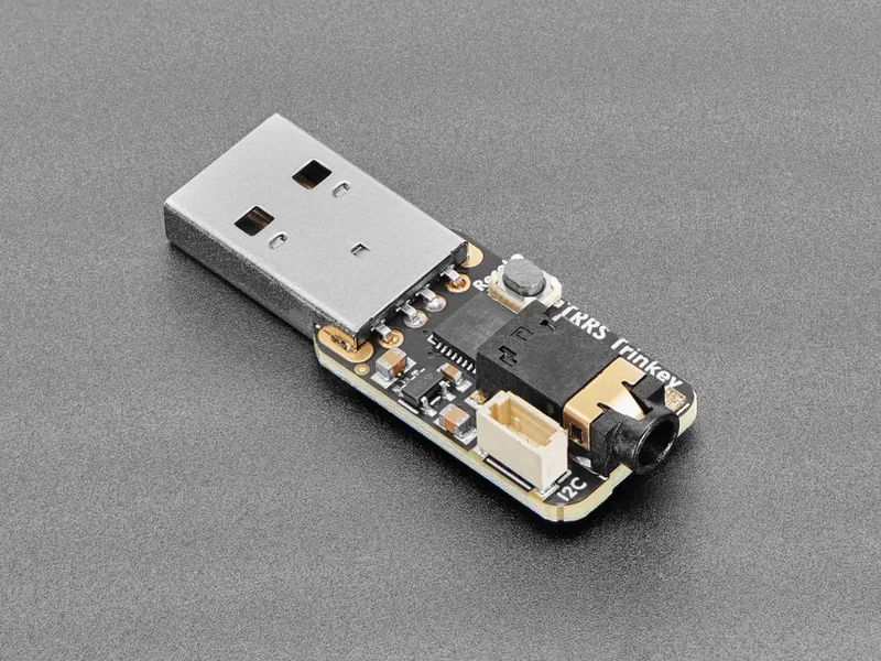 Adafruit TRRS Trinkey USB Key for Assistive Technology