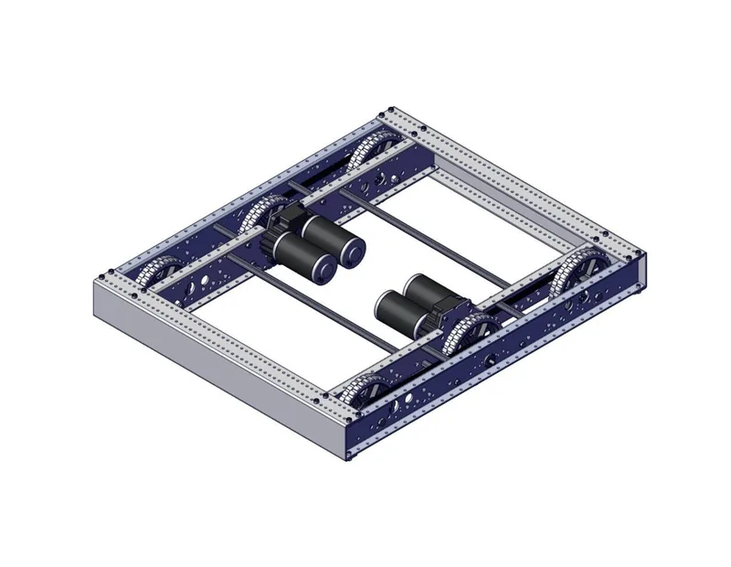 AM14U5 - 6 Wheel Drop Center Robot Drive Base