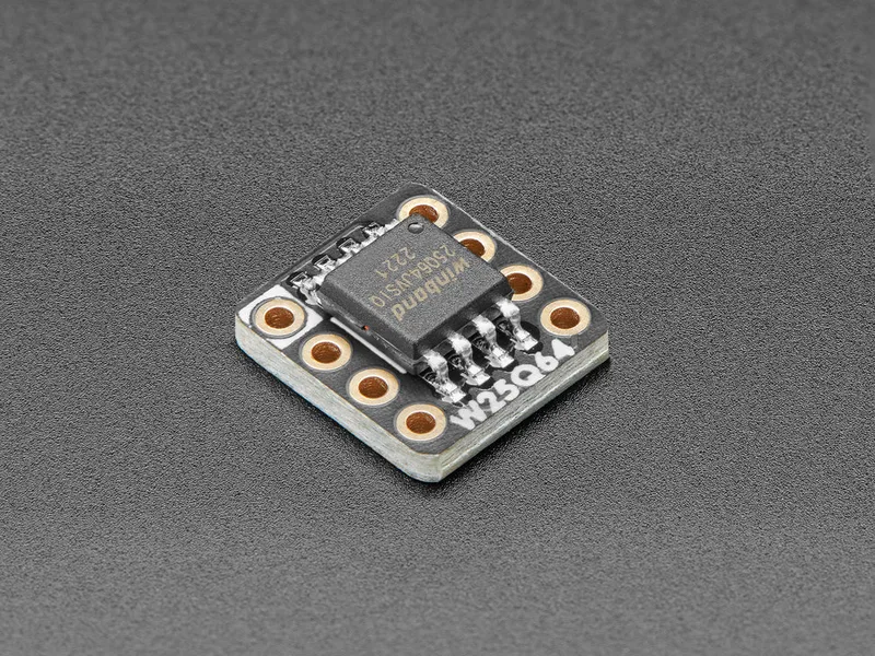 Adafruit QSPI DIP Breakout Board - W25Q64 - 64 MBit 8 MByte W25Q64JVSSIQ