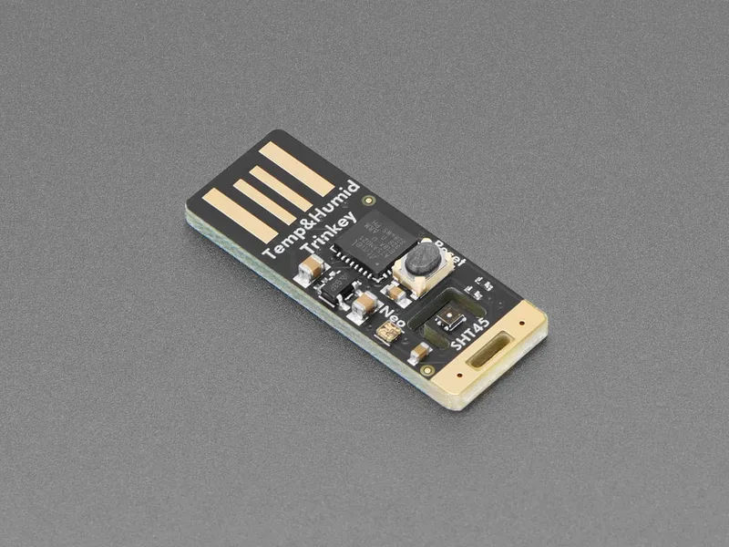 Adafruit SHT45 Trinkey - USB温湿度センサ