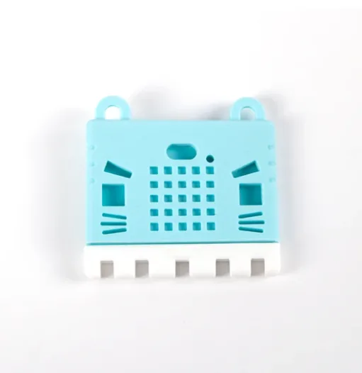 micro:bit v2用Kittyケース（水色）