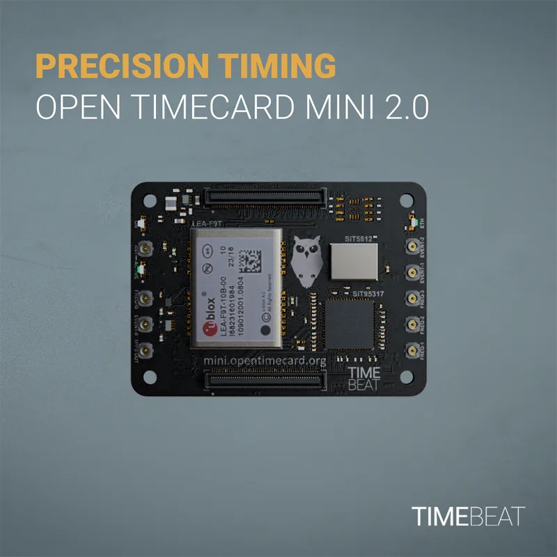 Open Timecard Mini - Precision Timing