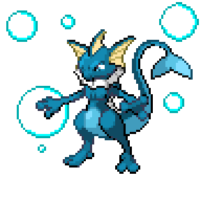 Vaporeon / Mewtwo
