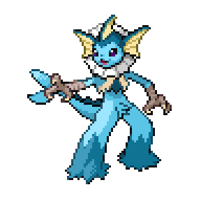 Vaporeon / Blaziken
