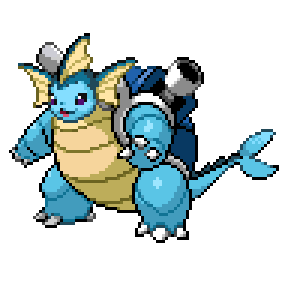 Vaporeon / Blastoise