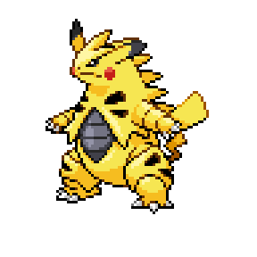 Pikachu / Tyranitar
