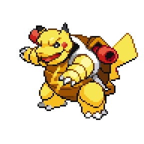 Pikachu / Blastoise