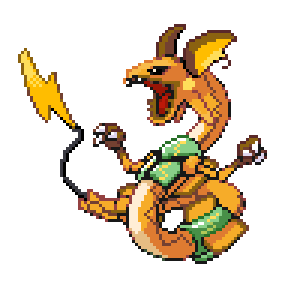 Raichu / Rayquaza