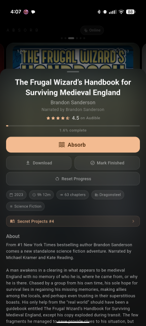 Screenshot 3 of Absorb