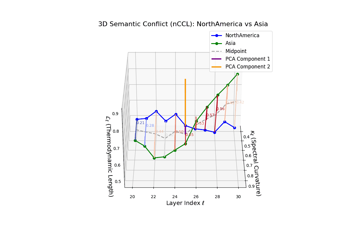 (XXIV) Neural Semantic Conflict between North America and Asia