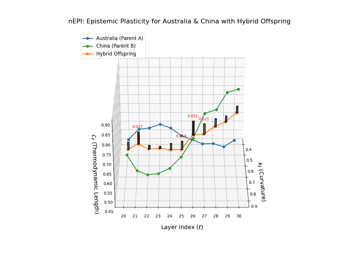 (X) Epistemic Plasticity Dynamics for Australia and China