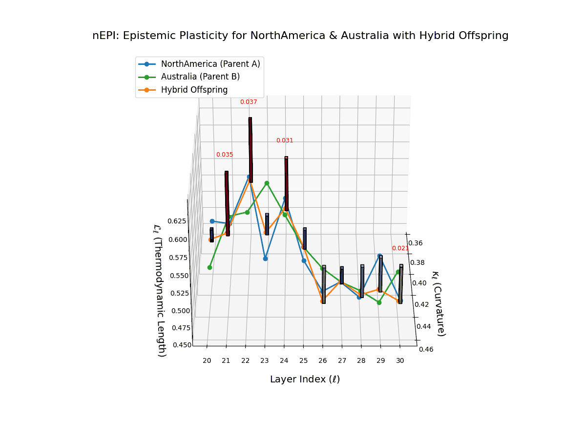 (XXV) Layerwise Epistemic Plasticity for North America and Australia