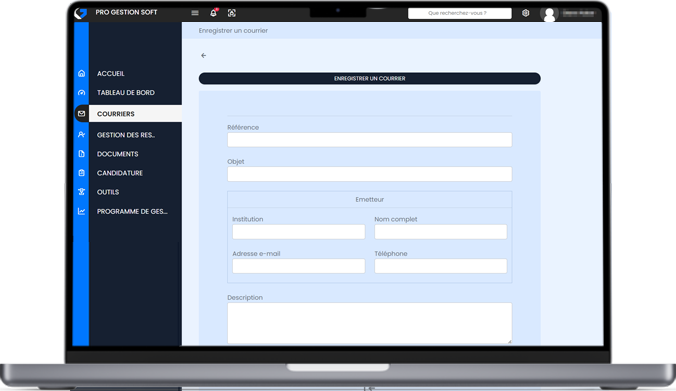 Module de gestion des courriels