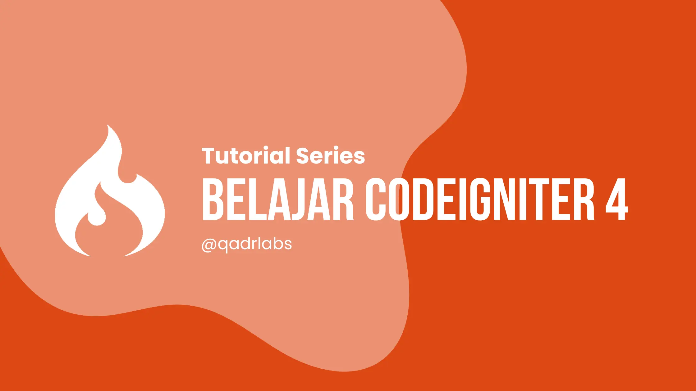 Belajar CodeIgniter 4 Belajar CodeIgniter 4