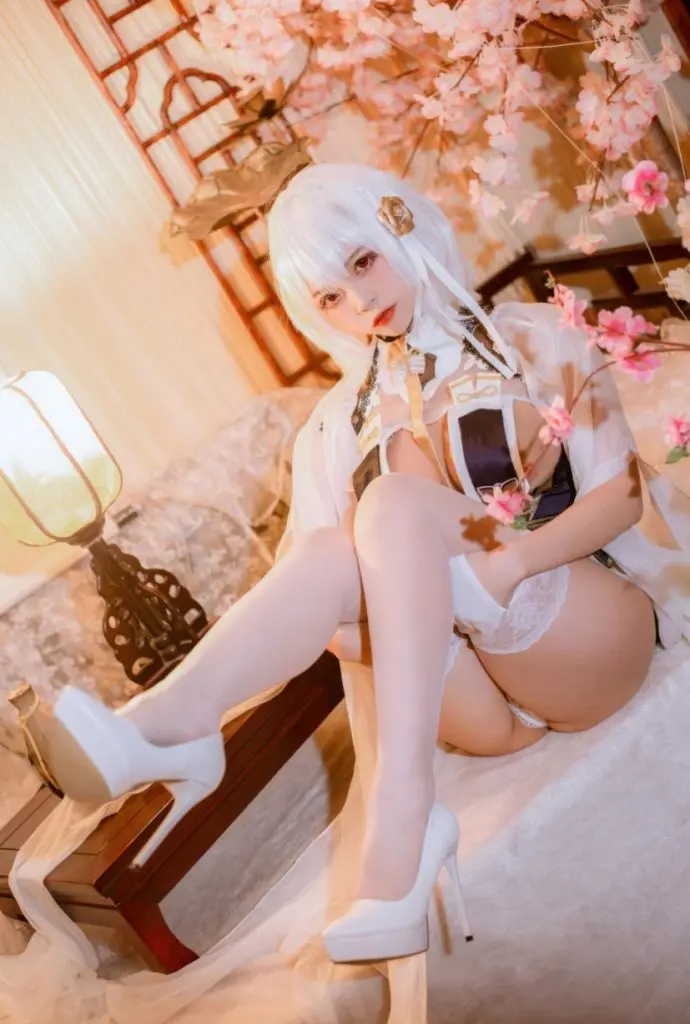 二佐Nisa 碧蓝航线-天狼星旗袍[25P-211MB]-佳人轩